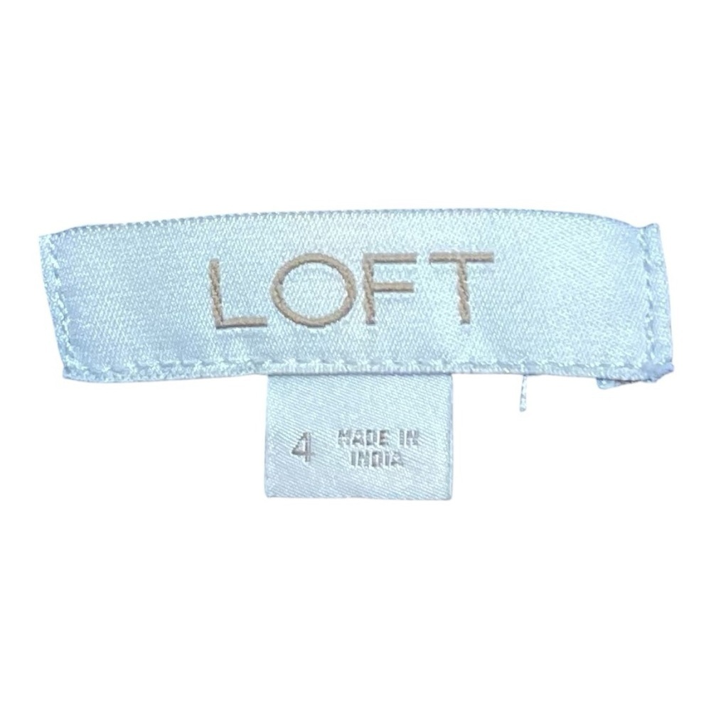 Loft Black Mini Skirt With Lace Trim - Picture 4 of 4